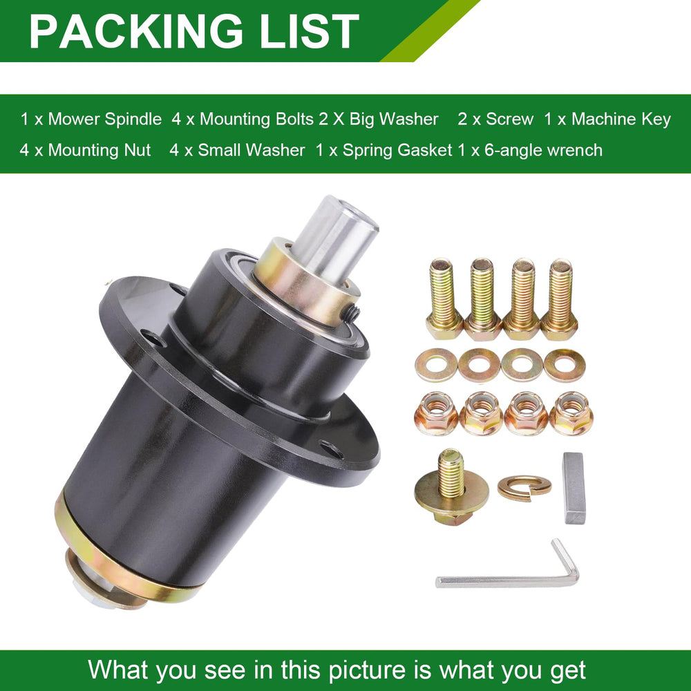 JSXDNWYJ spindle bearing area detail showing sealing surface, protects bearings for longer life