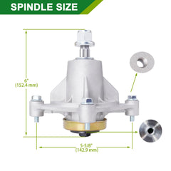 JSXDNWYJ spindle close-up showing bearing detail to ensure stable blade rotation