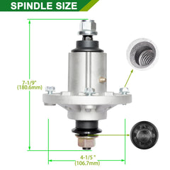 JSXDNWYJ spindle close-up showing durable metal finish and benefit of restored spindle strength
