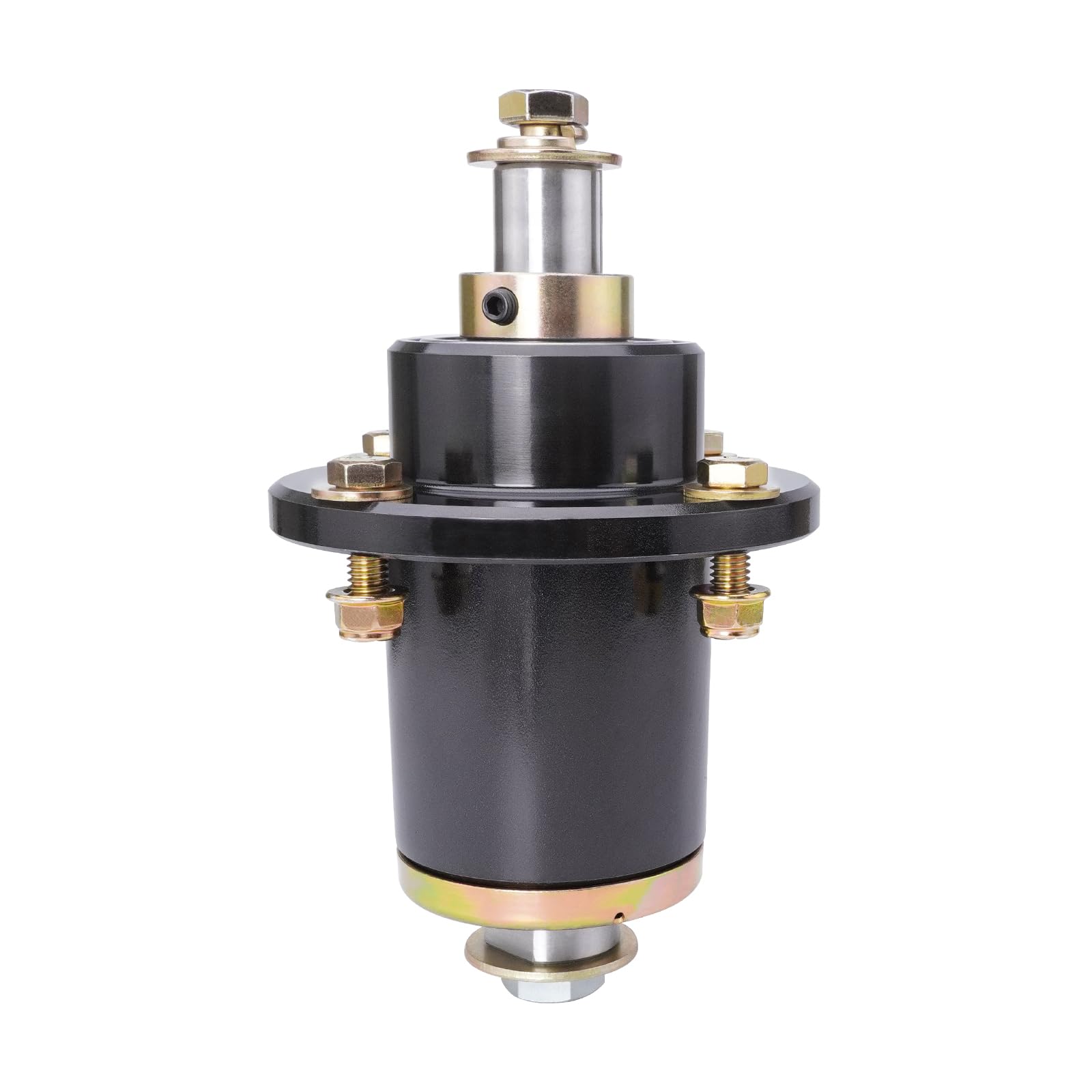 JSXDNWYJ spindle front view showing machined hub and mounting holes, improves fit accuracy