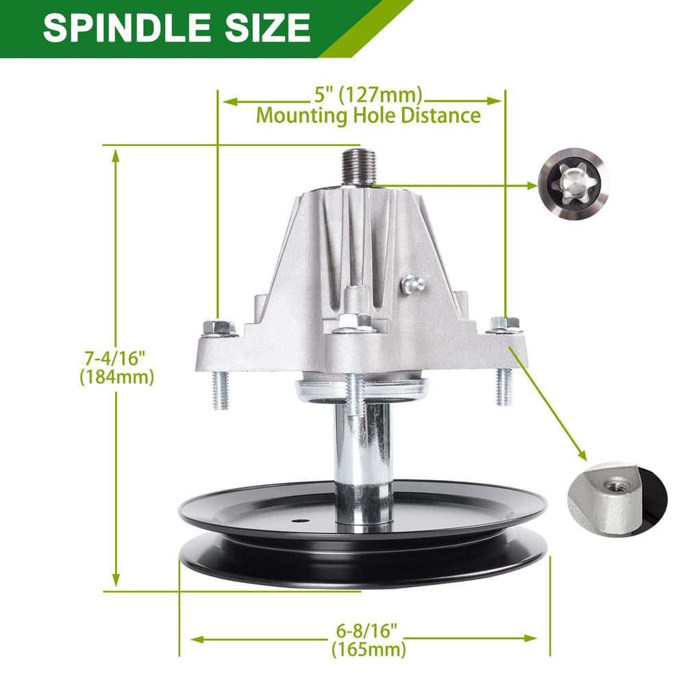 JSXDNWYJ pulley closeup highlighting 6.3-inch diameter for belt alignment