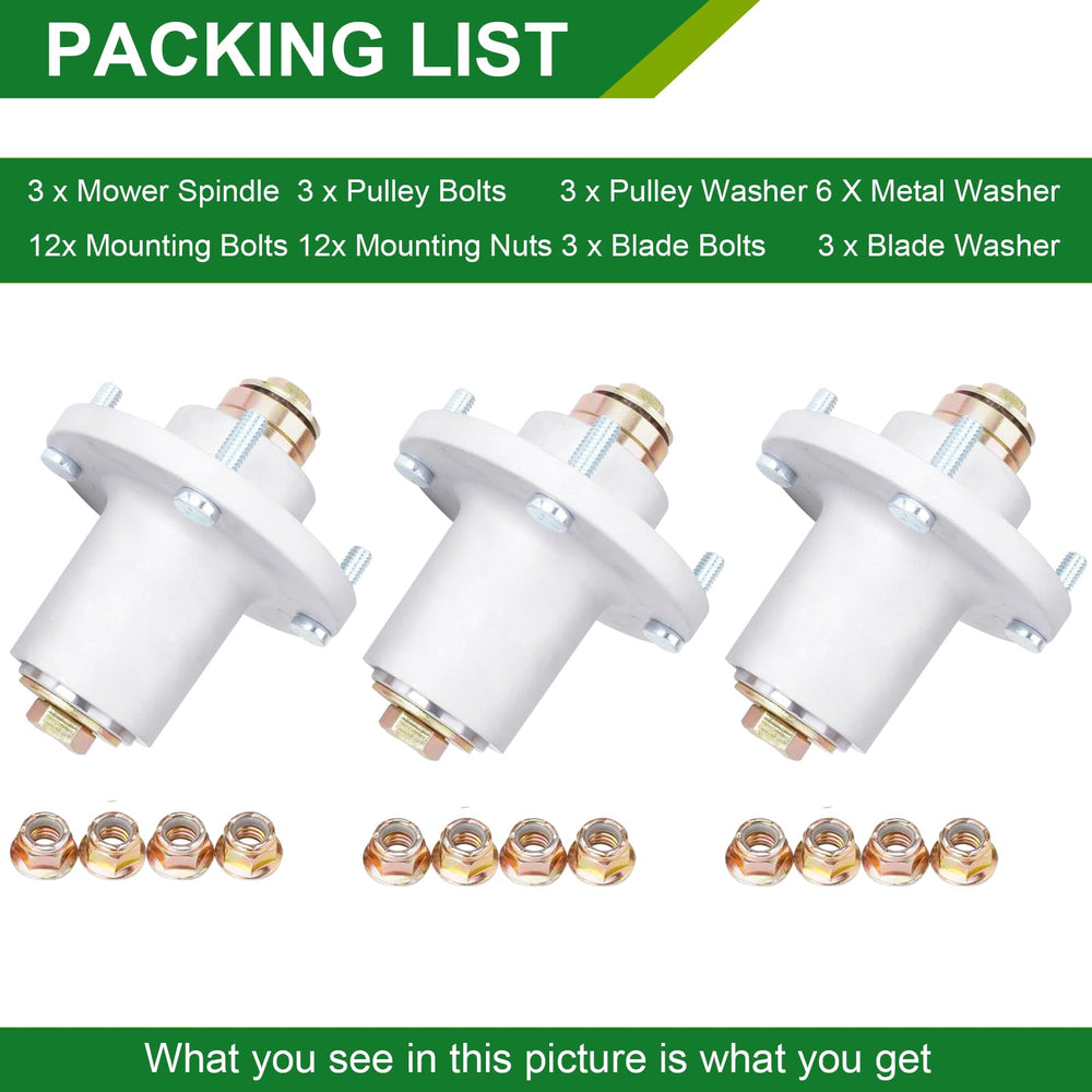 JSXDNWYJ three spindle assembly pack displayed ready for multiple replacements benefit
