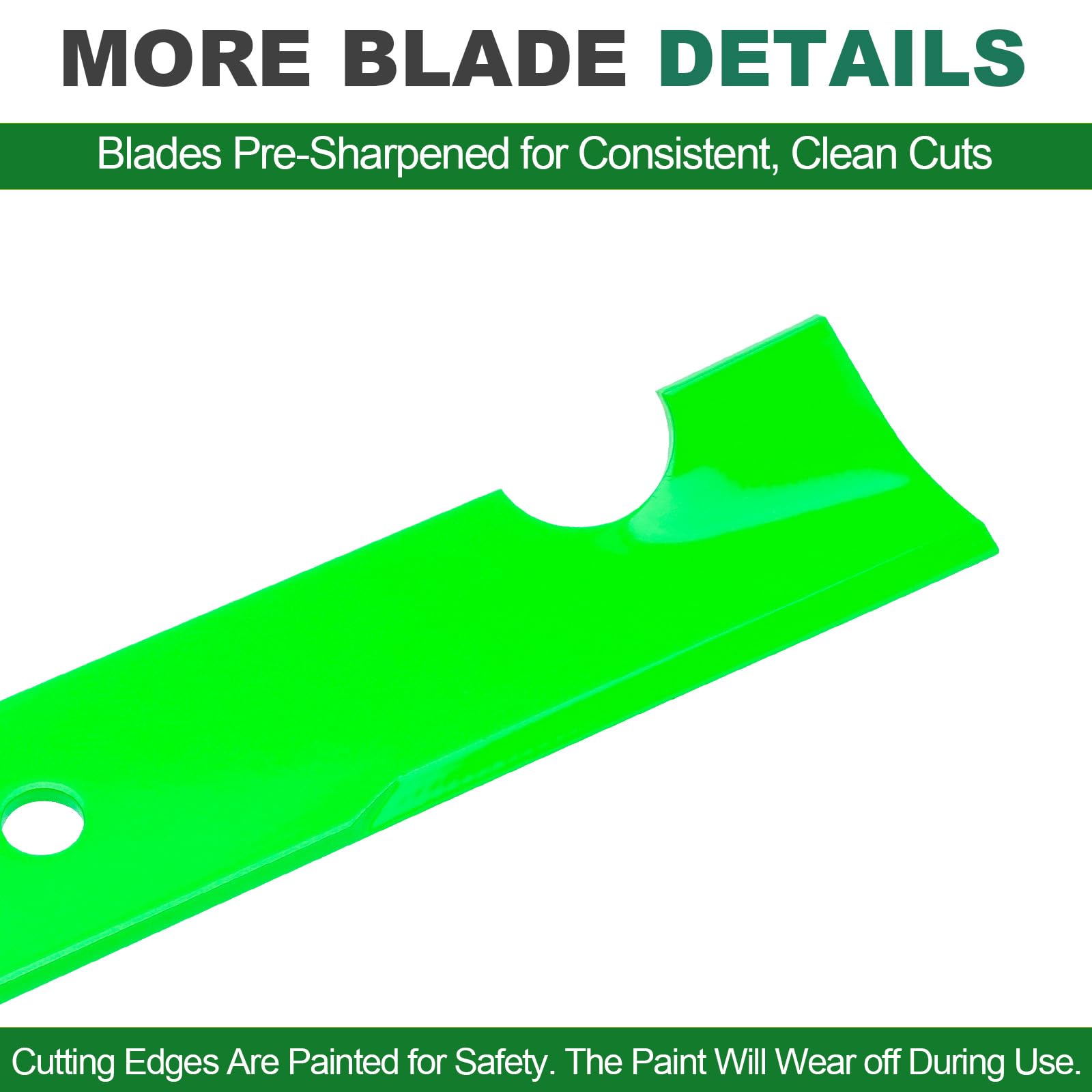 JSXDNWYJ blade thickness and steel texture for long-lasting durability