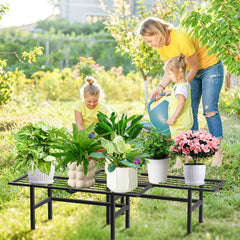 jsyonii standing with plants on balcony demonstrating space saving