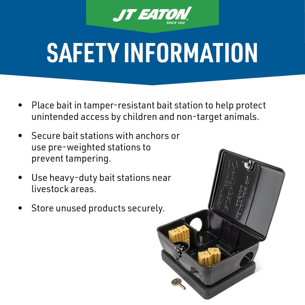 JT Eaton block texture detail showing smooth edges and formulation consistency for reliable placement