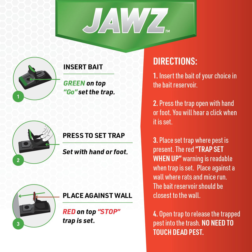 JT Eaton JAWZ set in kitchen corner demonstrating effective indoor use
