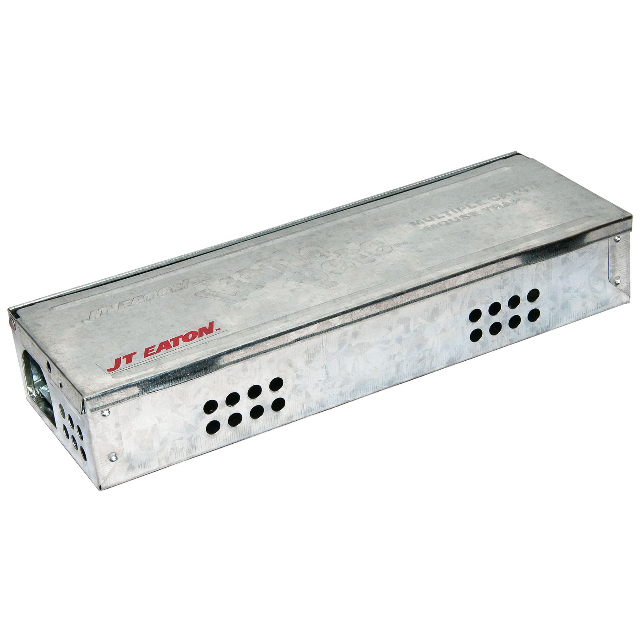 JT Eaton Little Pete slim front view showing compact trap and discreet design benefit