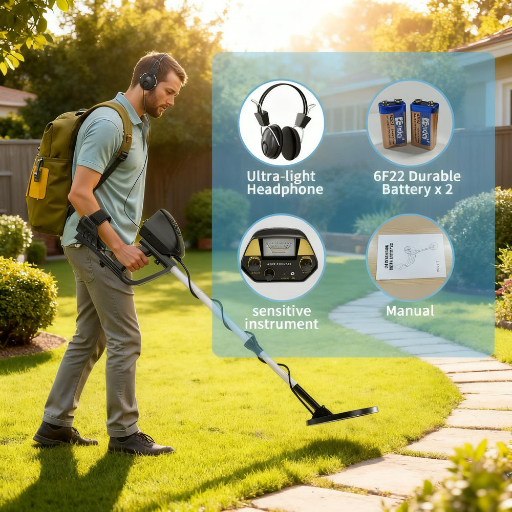 JUANGU coil scanning sand highlighting beach detecting advantage