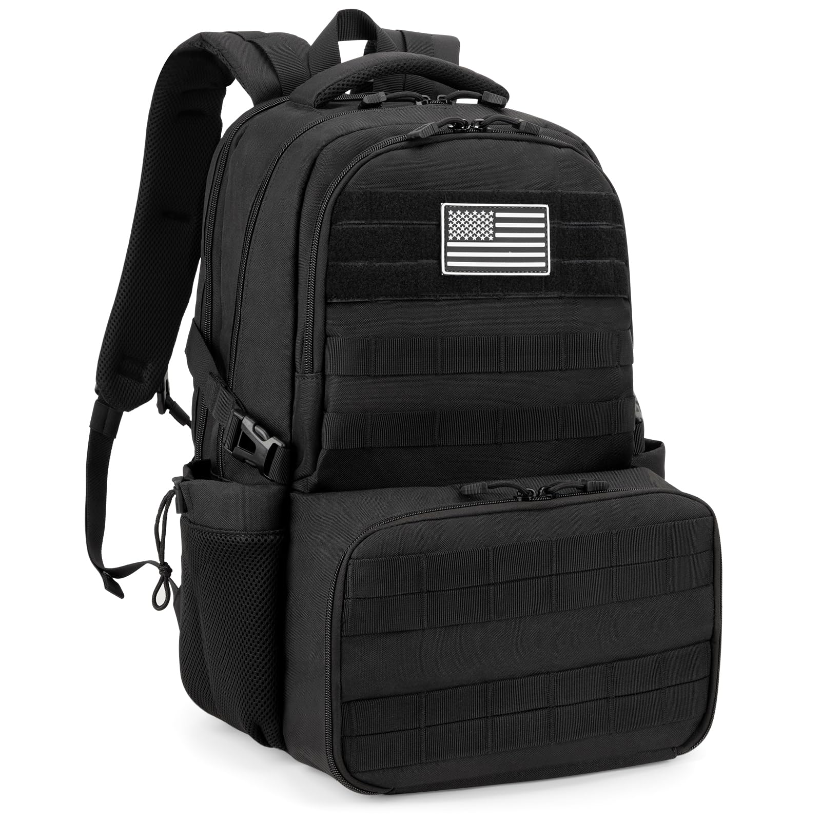 Jueachy front view showing professional style and organized pockets