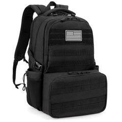 Jueachy front view showing professional style and organized pockets