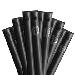 Juecity 6-pack front view showing six 10ft black water bags for secure pool covers
