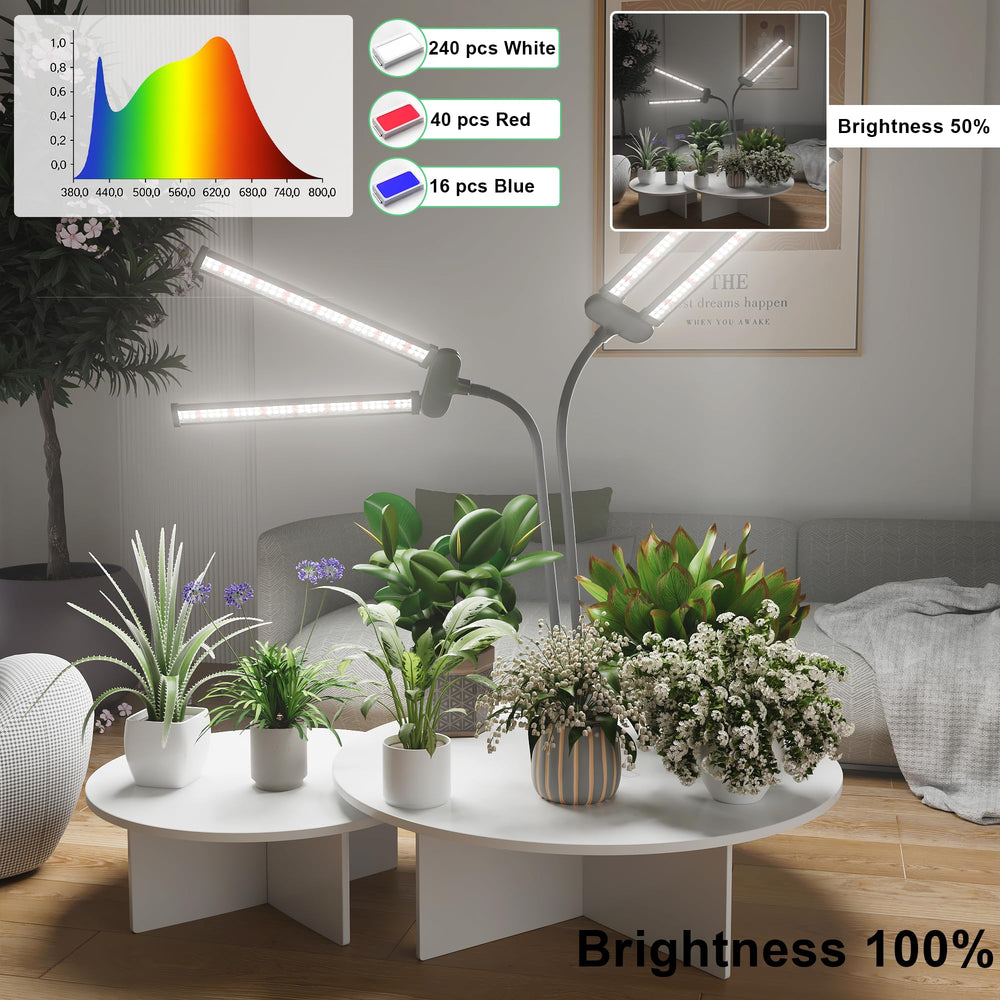 Juhefa close-up of LED array showing high CRI and balanced spectrum benefit