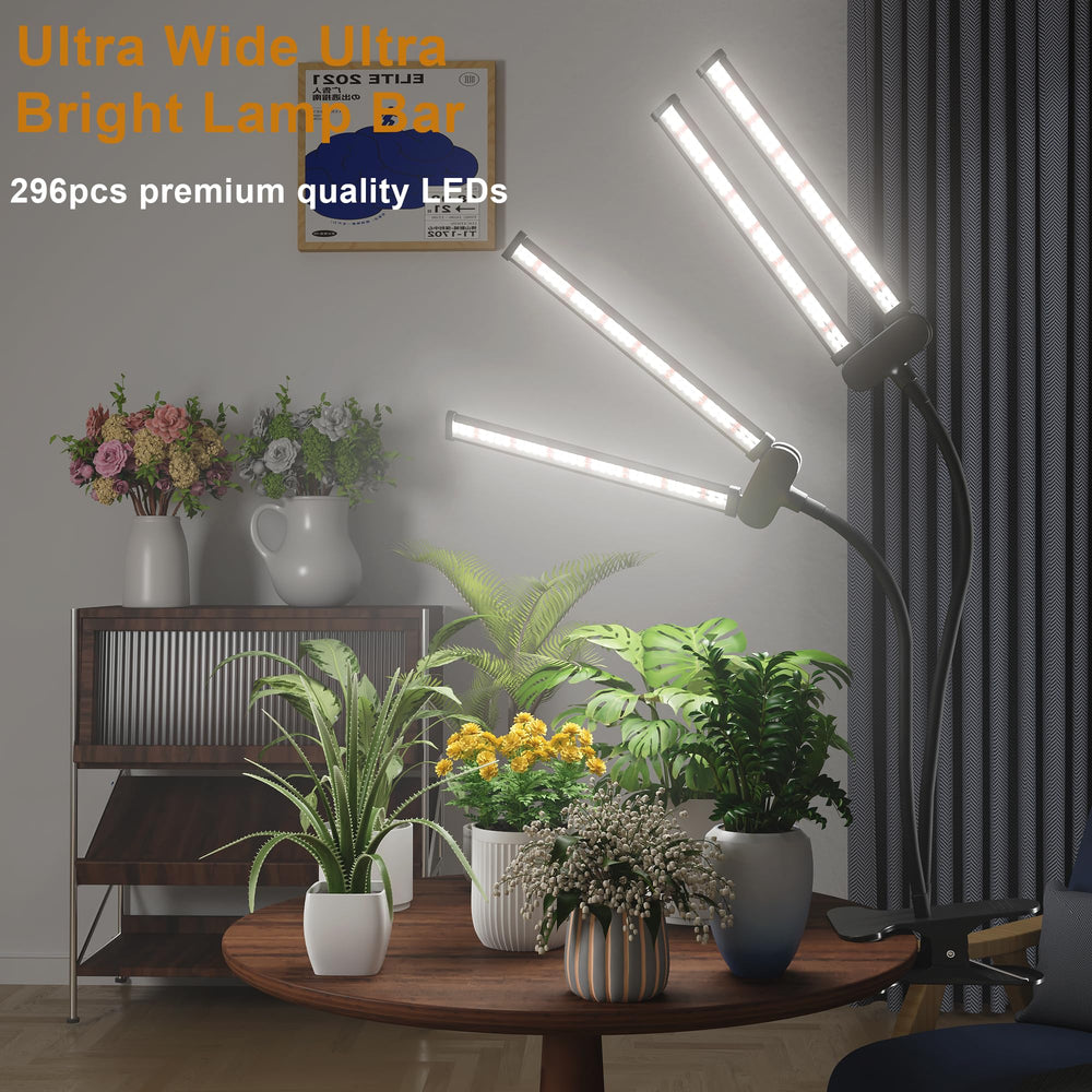 Juhefa gooseneck bent to angle light showing flexible positioning benefit