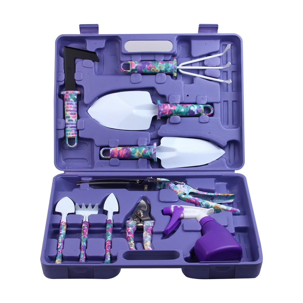 JUMPHIGH front packaging showing floral tool set and carry case, appealing gift
