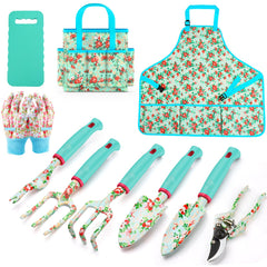 JUMPHIGH front view of full 10-piece garden kit showing organized benefits