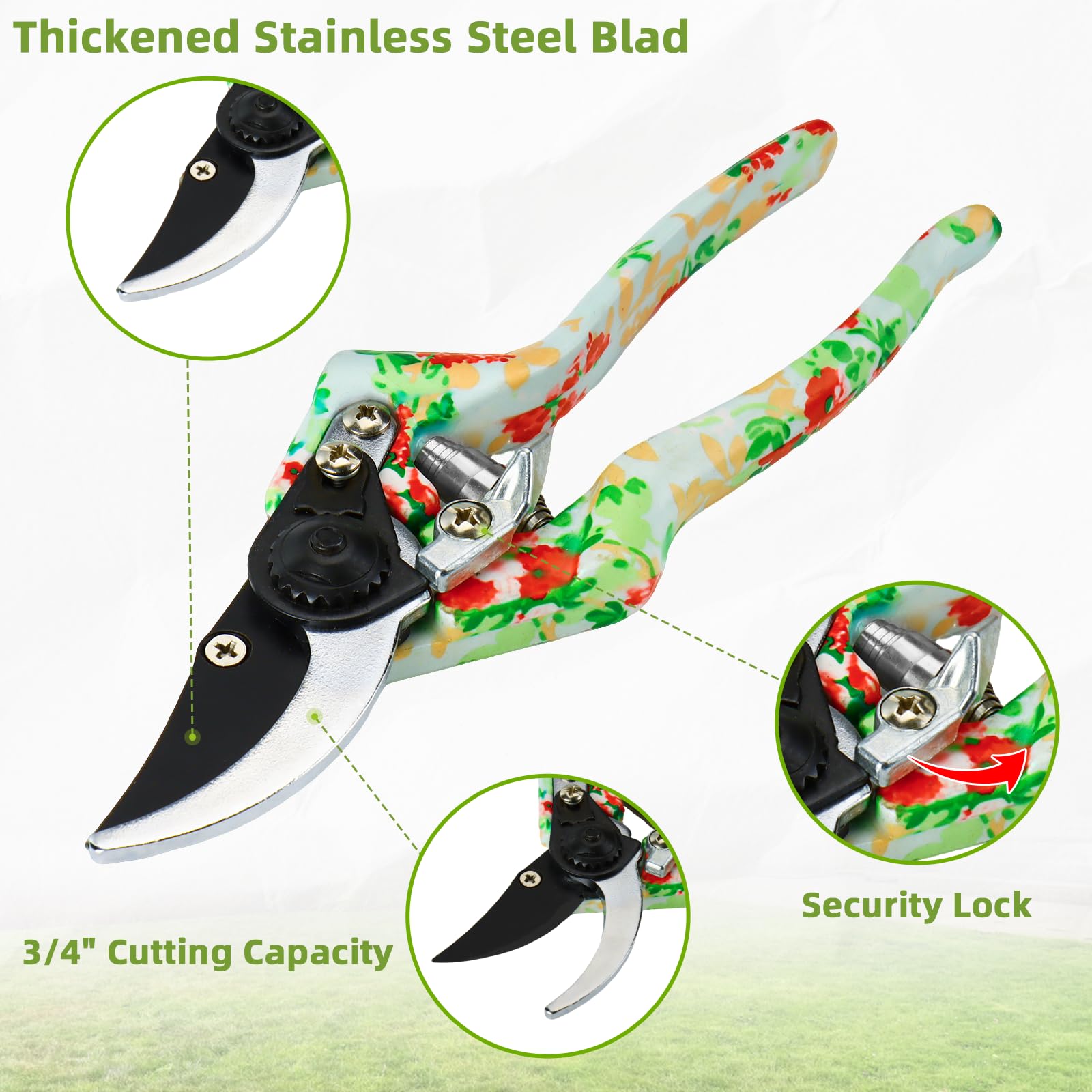 JUMPHIGH gloves and apron display for comfortable, organized gardening