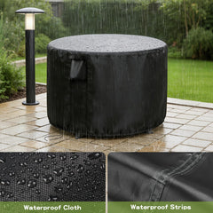 Jungda adjustable drawstring and buckles securing cover, prevents wind lift