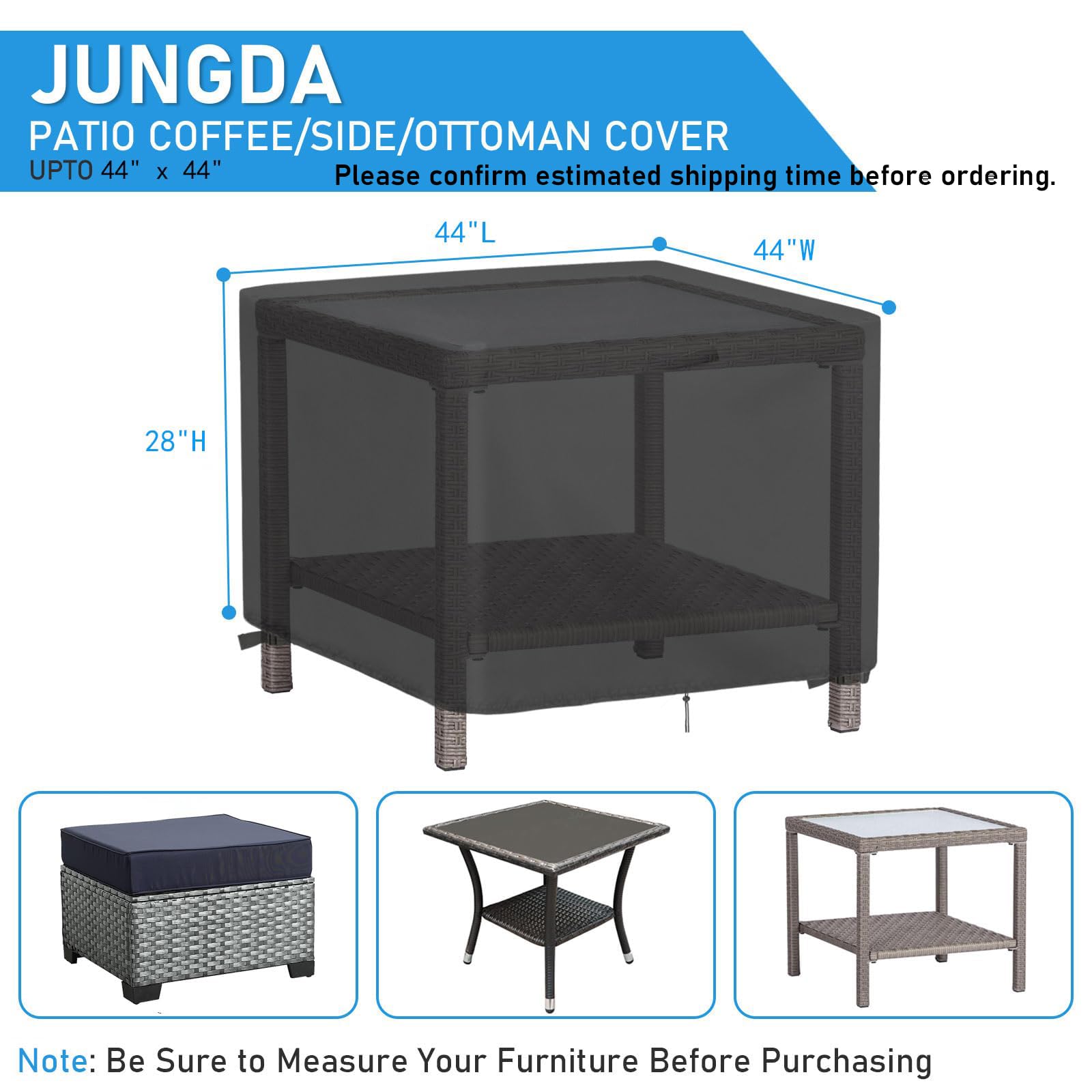 Jungda close-up of waterproof fabric texture showing durability benefit