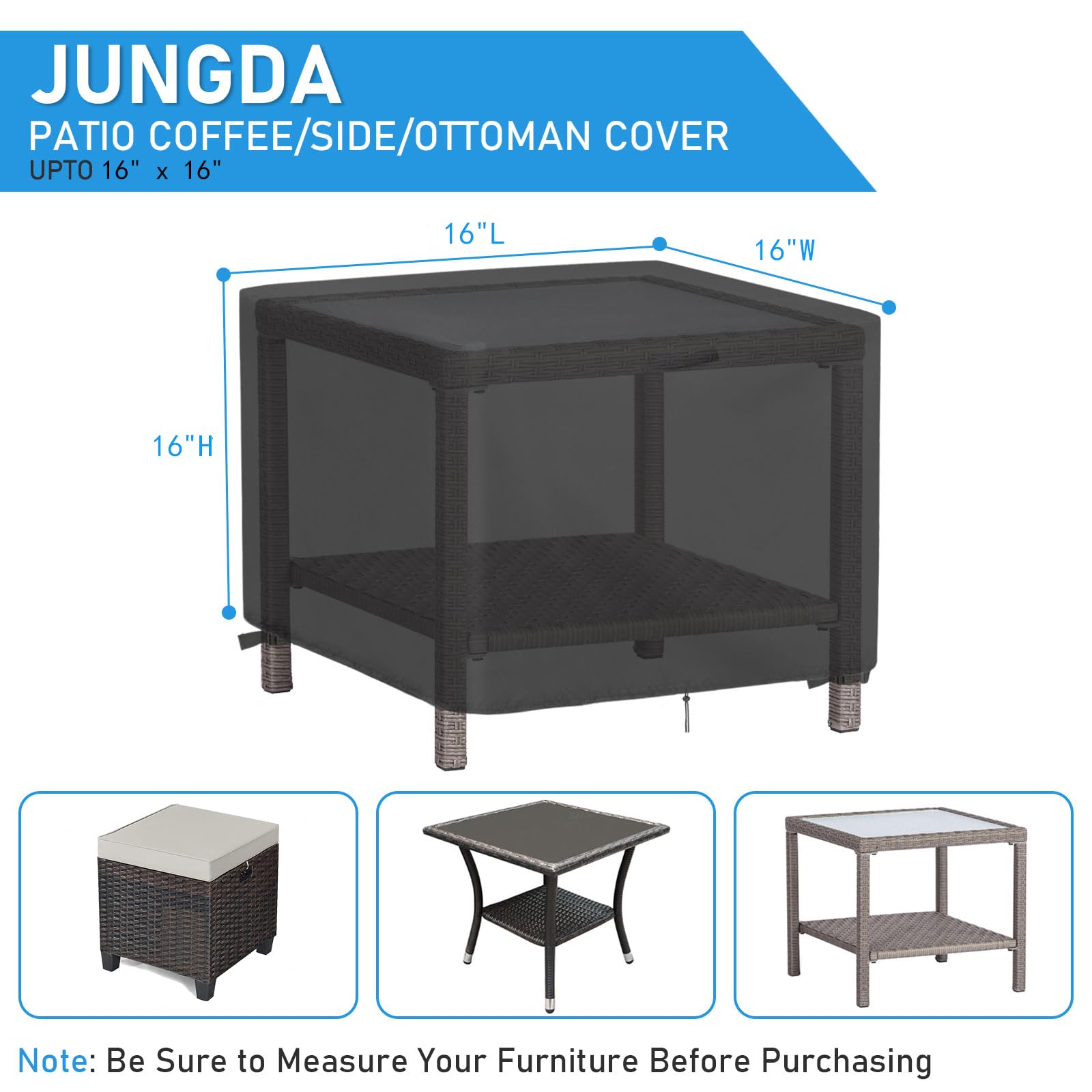 Jungda close-up of waterproof fabric showing tear-resistant texture