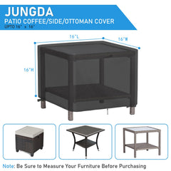 Jungda close-up of waterproof fabric showing tear-resistant texture