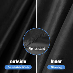 Jungda drawstring and strap detail holding cover securely