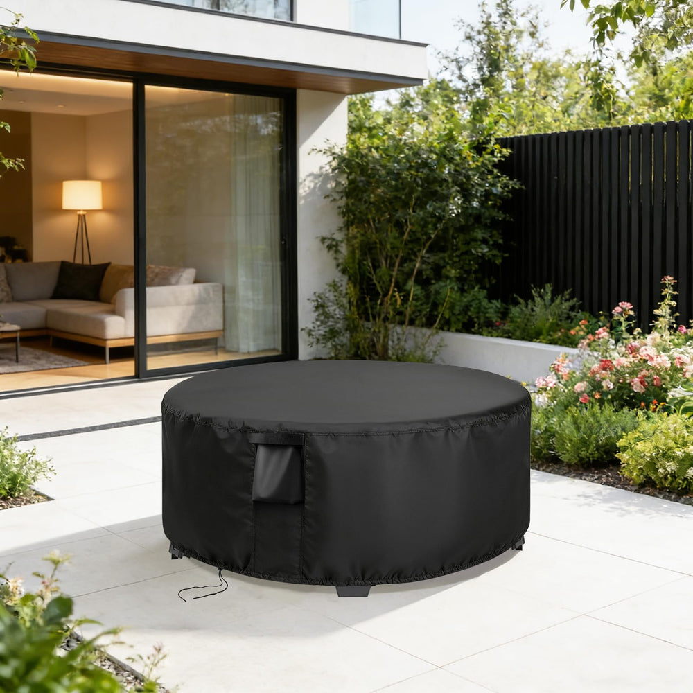 Jungda folded cover ready for compact storage and portability