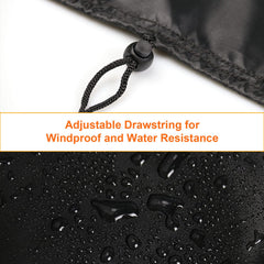 Jungda cover in use on pizza oven stand keeping equipment dry