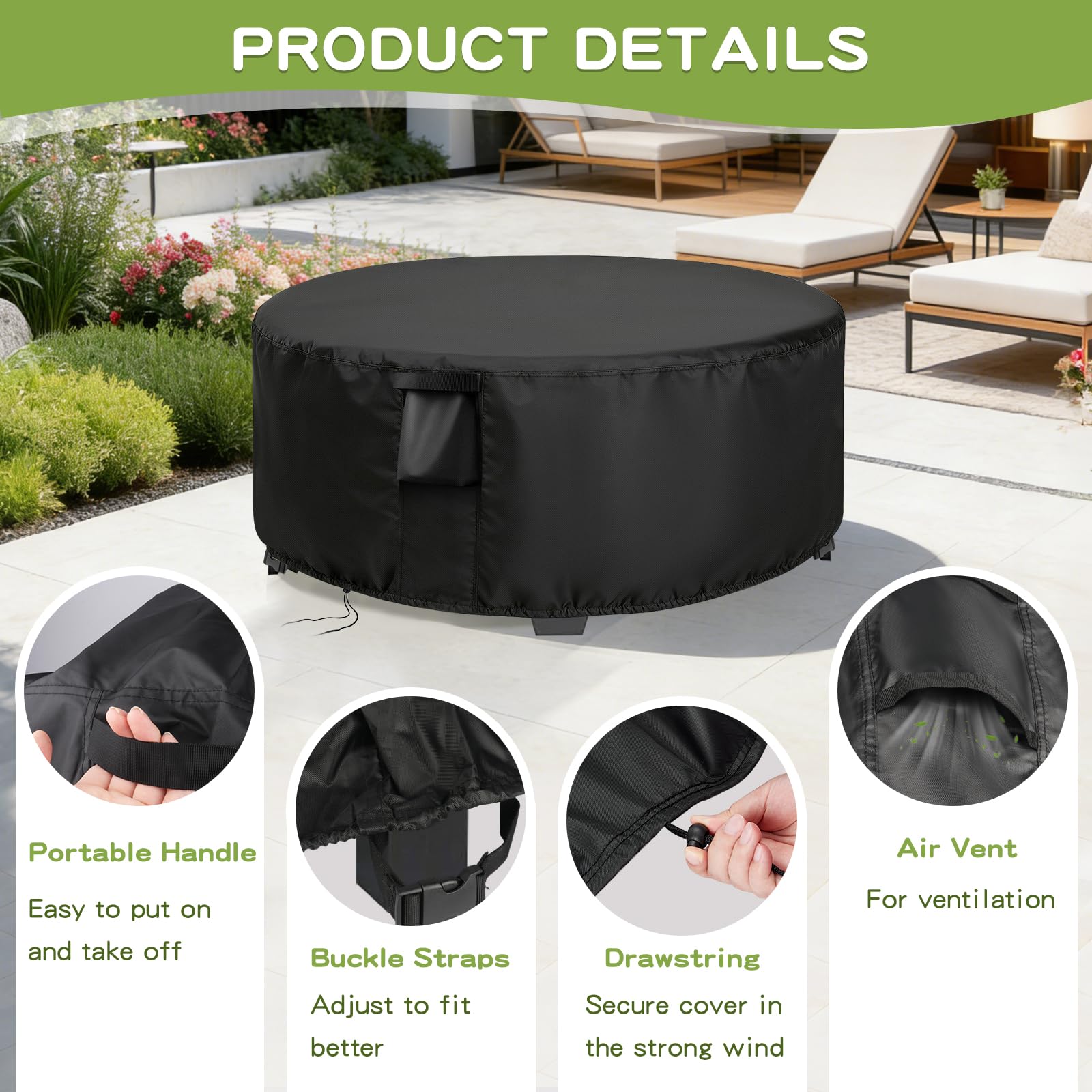 jungda cover in patio setting keeping furniture clean and ready