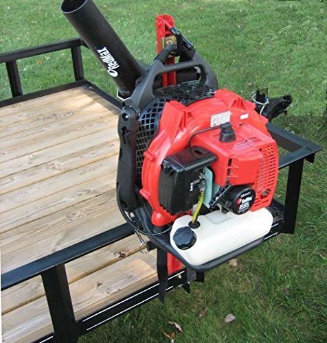 Jungle Jim's front view of rack showing locking slot and weather-resistant finish