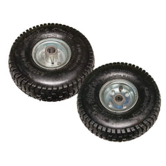 Jungle Jim's front view tire showing tread for smoother, cushioned rides