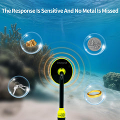 JuniHo GC-2008 submerged in shallow water demonstrating waterproof operation and reliability