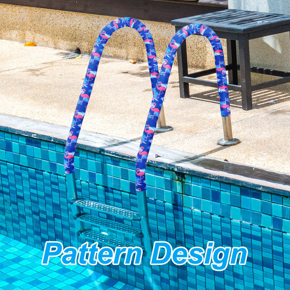 Junkin lifestyle poolside setting showing decorative look and comfortable rails benefit