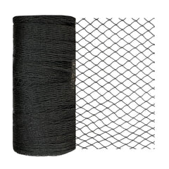 JUNKOGO front view of unfolded 30x30 ft netting protecting garden