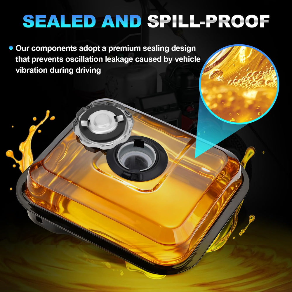 JURPLIX close-up of molding and seal design reducing fuel seepage