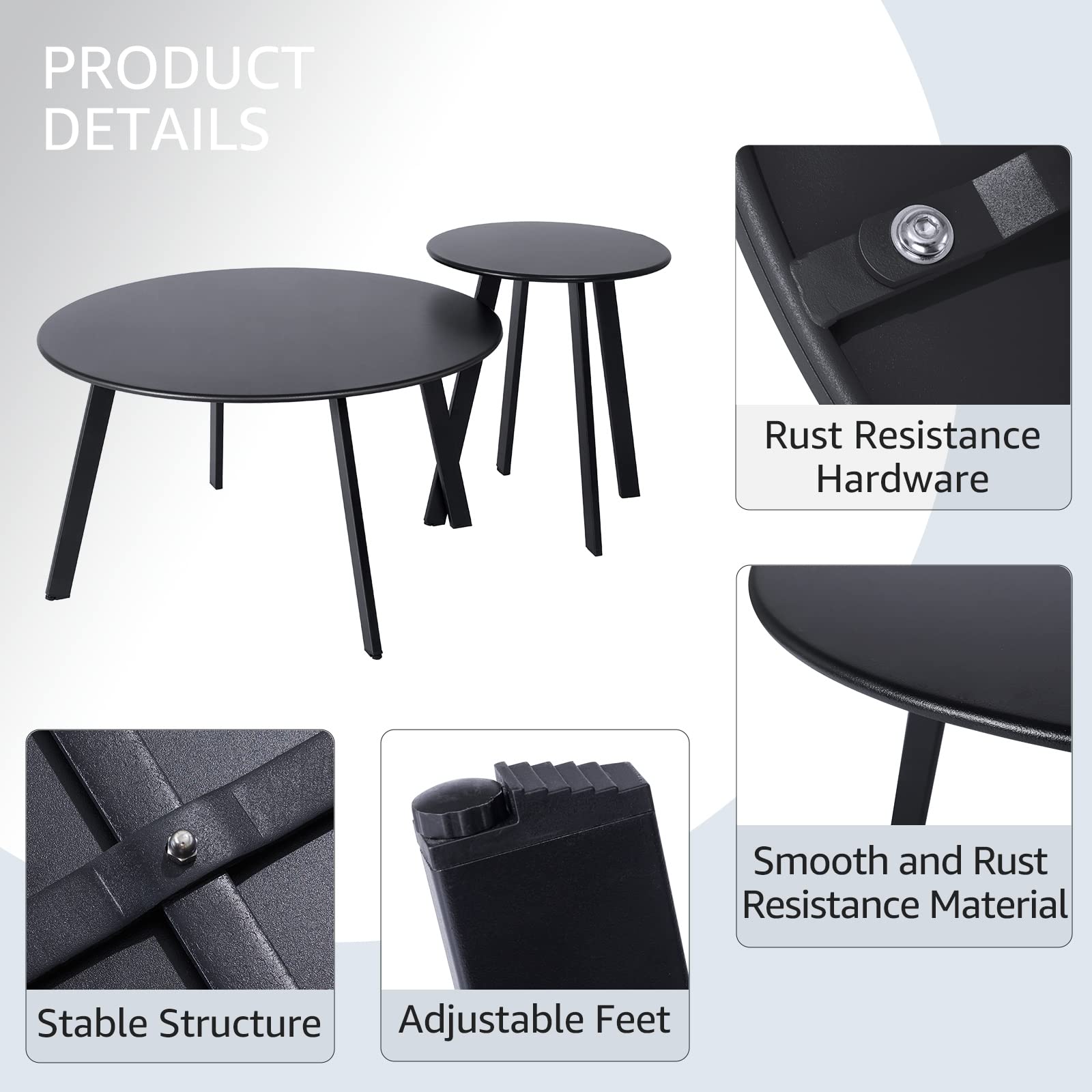 juserox outdoor balcony setting with table in use showcasing entertaining convenience