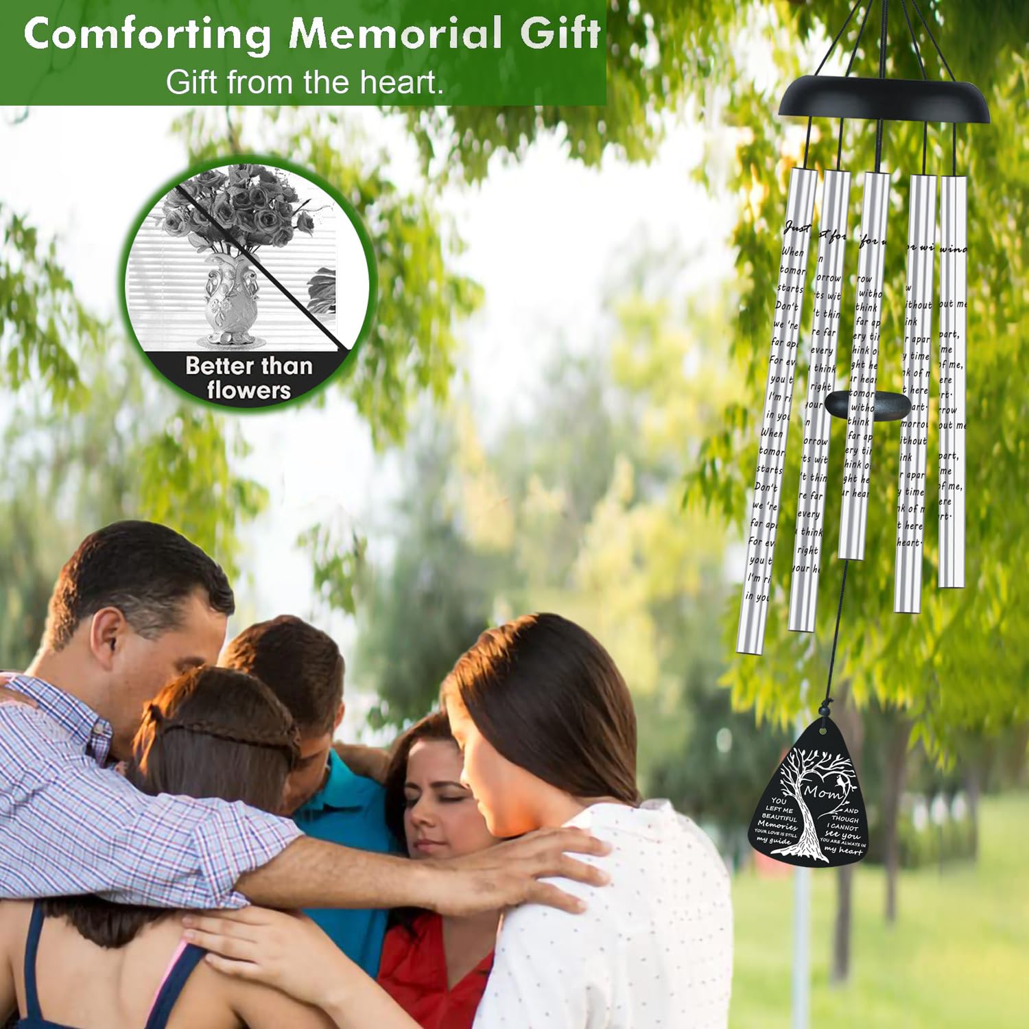 JUST FOR WIND gift box packaging ready to present as a memorial keepsake