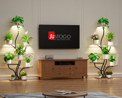 JUSTOGO close-up branch design detail highlighting sculptural decorative appeal