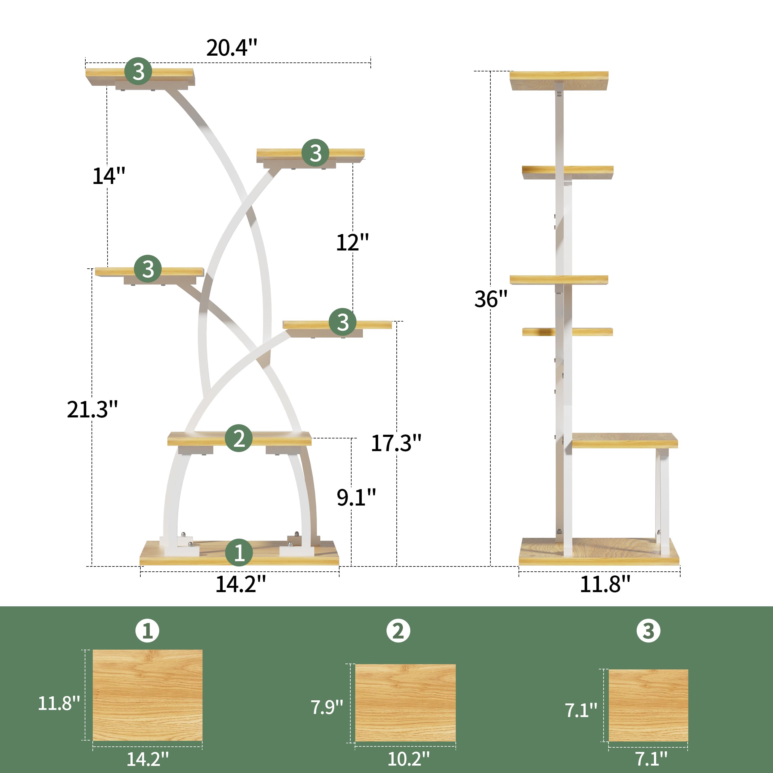 JUSTOGO detailed view of waterproof particleboard shelf for easy cleaning