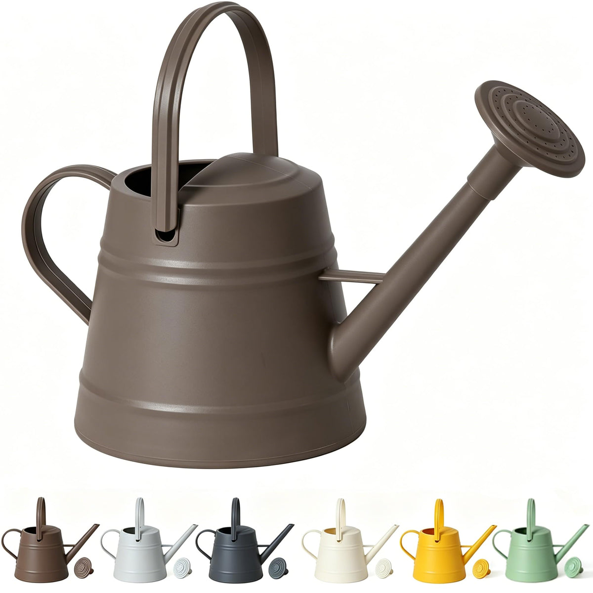 JUSUFU front view of 1-gallon can showing sleek shape and easy pour benefit