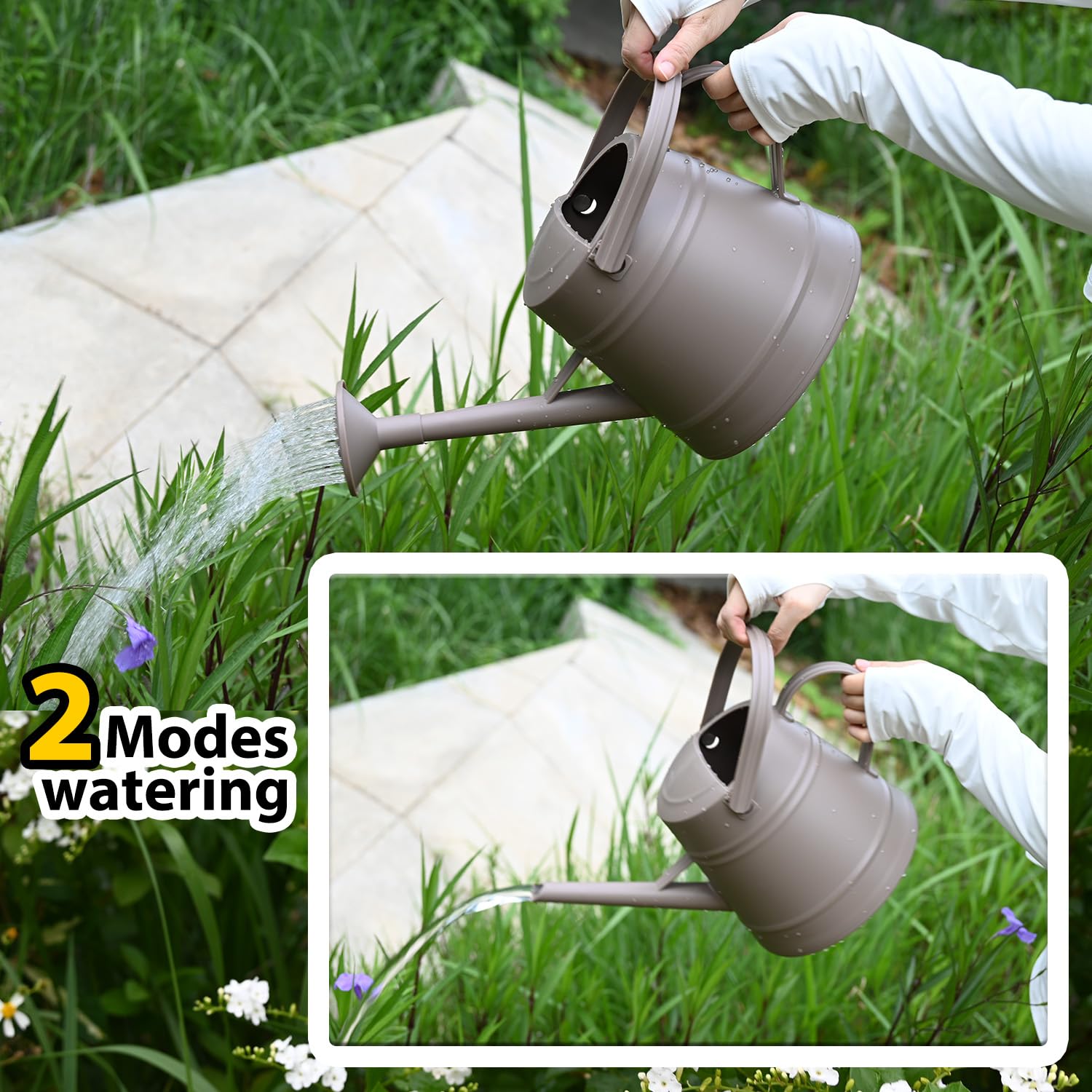 JUSUFU handle detail demonstrating ergonomic grip for reduced fatigue