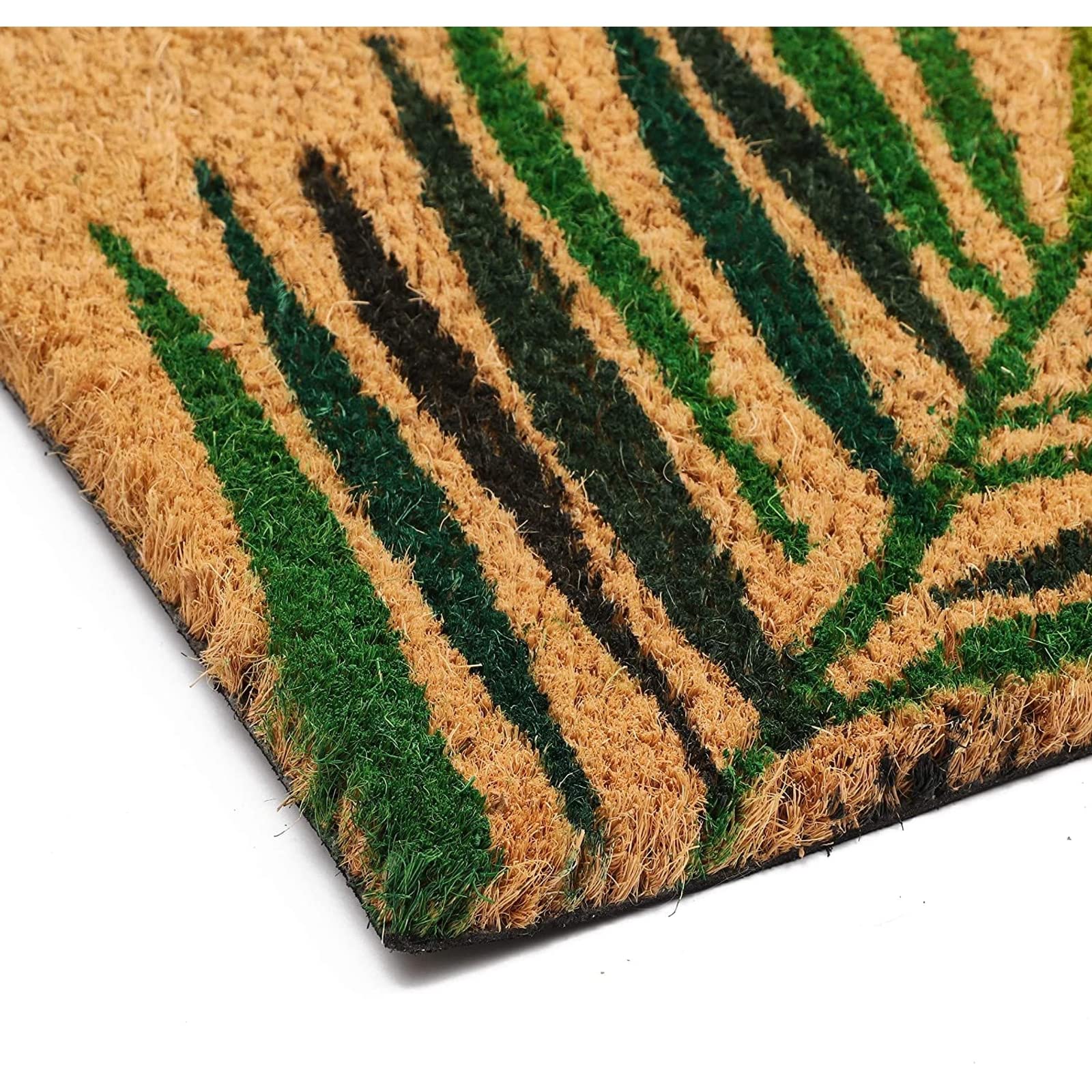 Juvale mat on covered porch illustrating decorative style and outdoor suitability