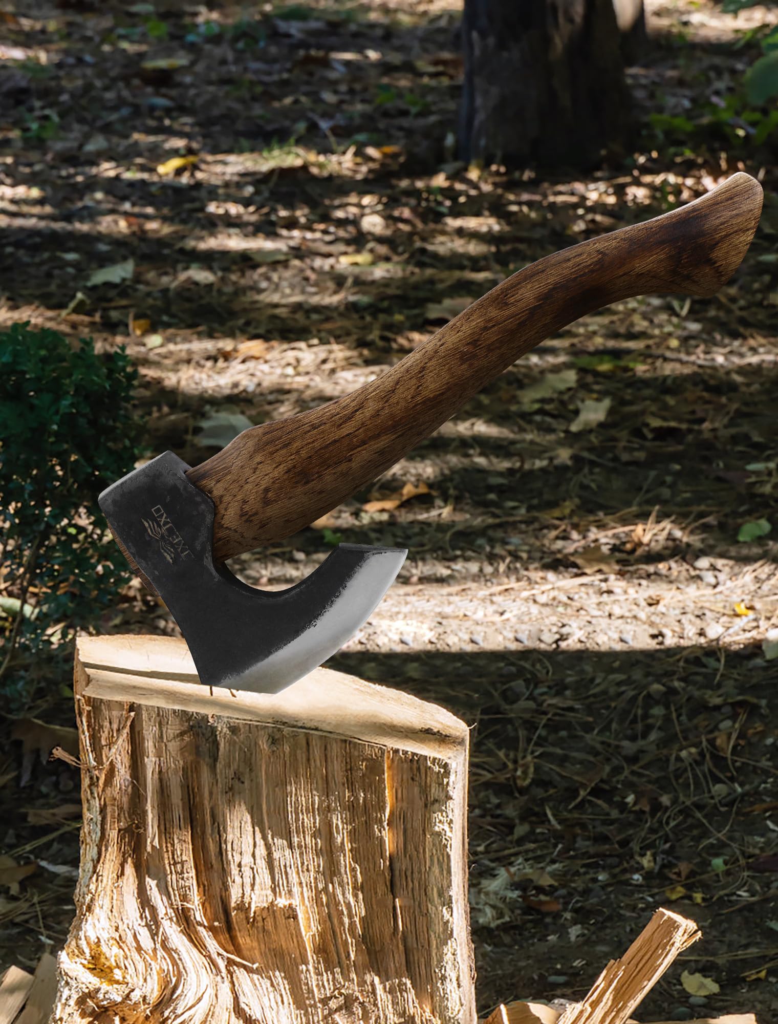 JXE JXO Berserker sharpening stone included showing field sharpening for maintained performance