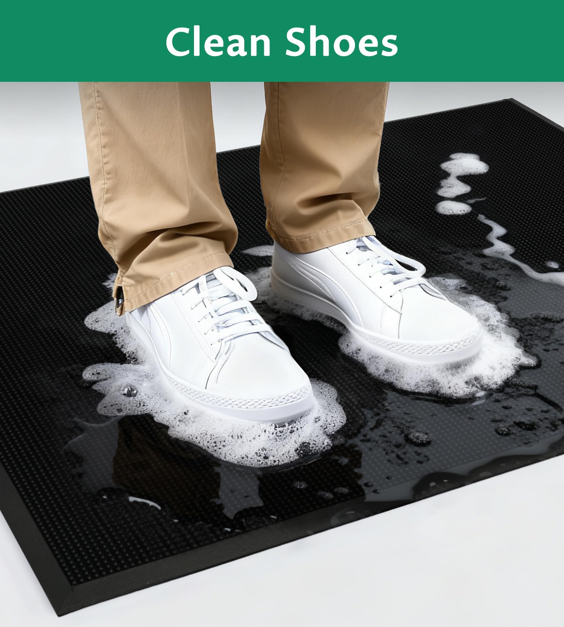 jxgzyy rinsing under hose demonstrating easy cleaning and quick-dry benefit