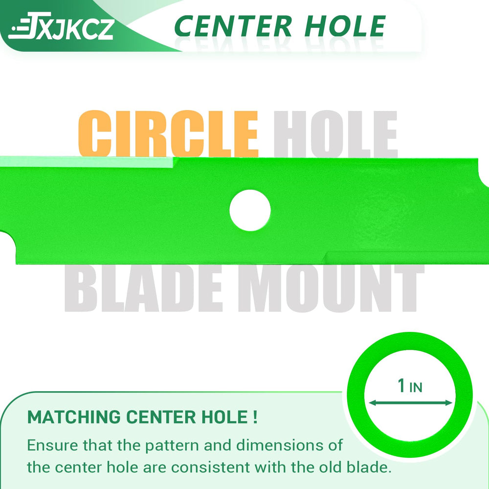 JXJKCZ notched blade profile side view demonstrating airflow benefit
