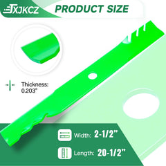 JXJKCZ close-up of sharpened edge and texture boosting cut quality benefit