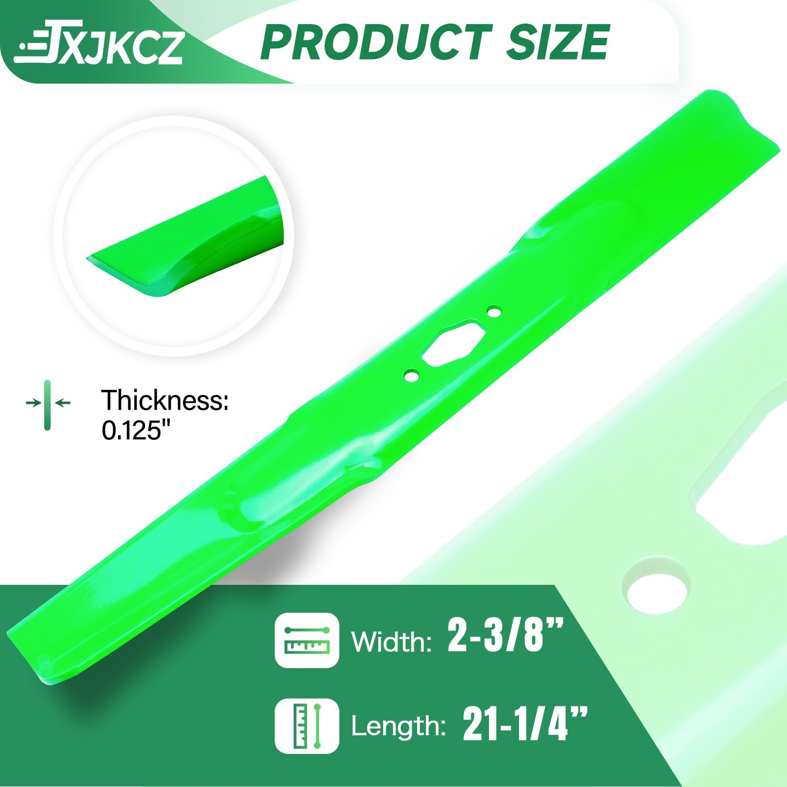JXJKCZ close-up of blade cutting edge highlighting sharpness for cleaner cuts