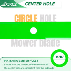 JXJKCZ blade hole pattern detail ensuring secure OEM-style mounting