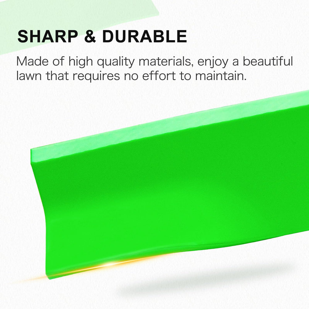 JXJKCZ blade cross-section showing 0.197" thickness for rigidity and long edge life
