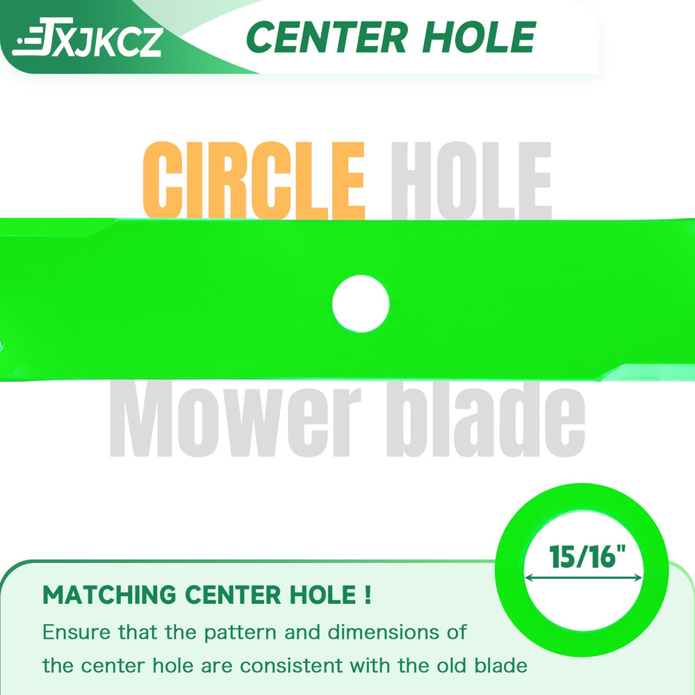 JXJKCZ center hole close-up showing 15/16" fit for secure mounting benefit