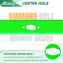 JXJKCZ diamond center hole detail ensuring correct hub fit and secure mounting